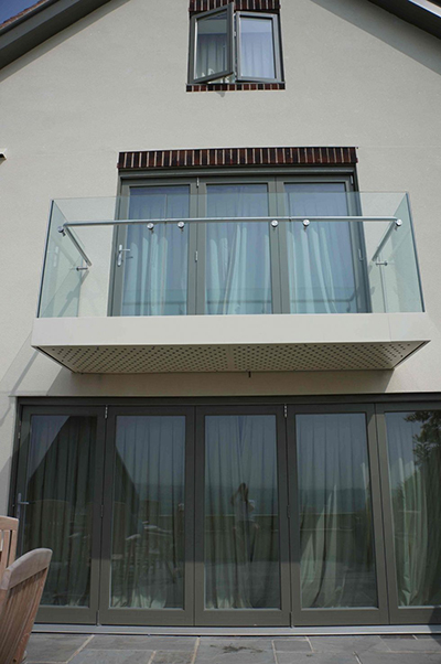 Glass Balconies in Over Hulton