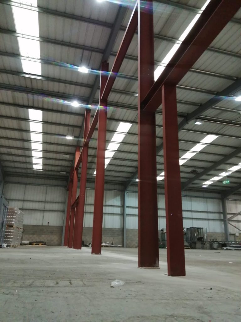 Steel Beams in Haigh