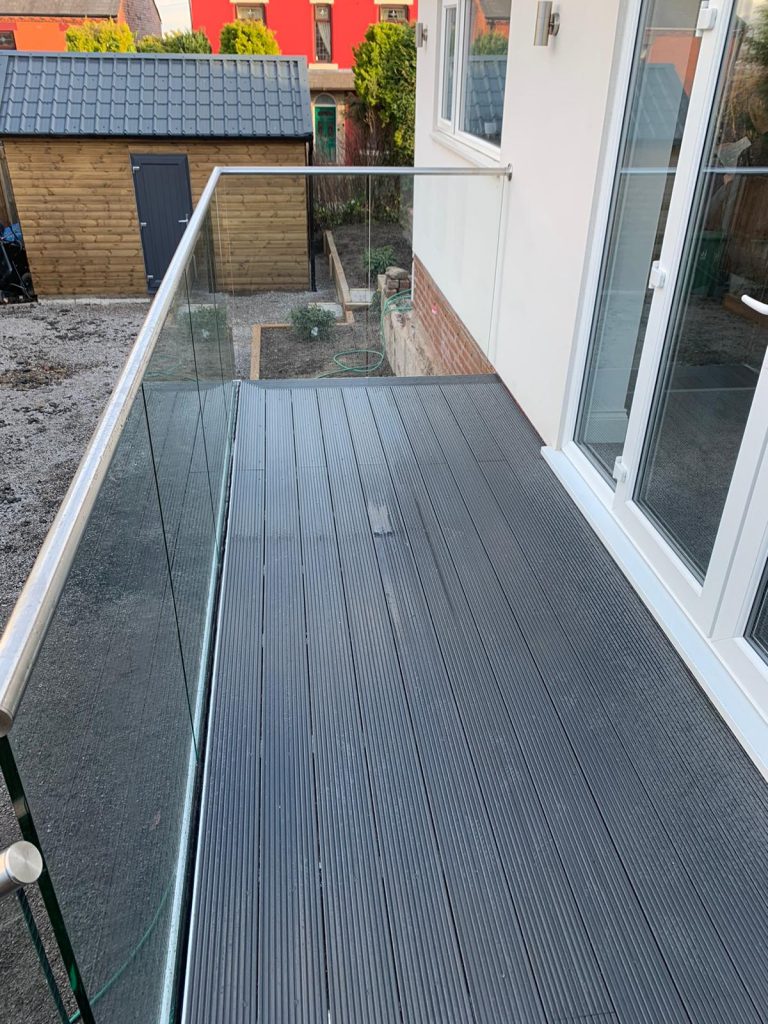 Glass Balconies in Blackburn