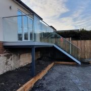 Glass Balconies in Middlebrook, Elegant Look a Building