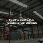 Industrial Gates in Over Hulton by Horwich Steelworks