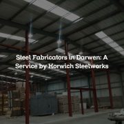 Steel Fabricators in Darwen: A Service by Horwich Steelworks