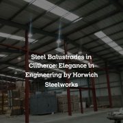 Steel Balustrades in Clitheroe: Elegance in Engineering by Horwich Steelworks
