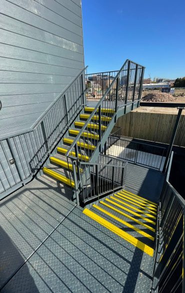 Steel Staircases and Balconies