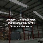 Industrial Gates in Longton: Quality and Durability by Horwich Steelworks