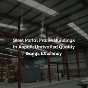 Steel Portal Frame Buildings in Aspull: Unrivalled Quality & Efficiency