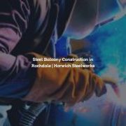 Steel Balcony Construction in Rochdale | Horwich Steelworks